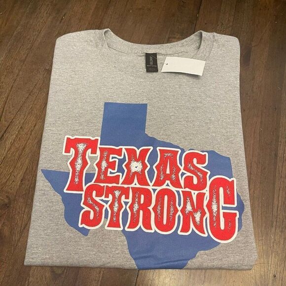 Texas Strong Unisex T-Shirt - Picture 1 of 9